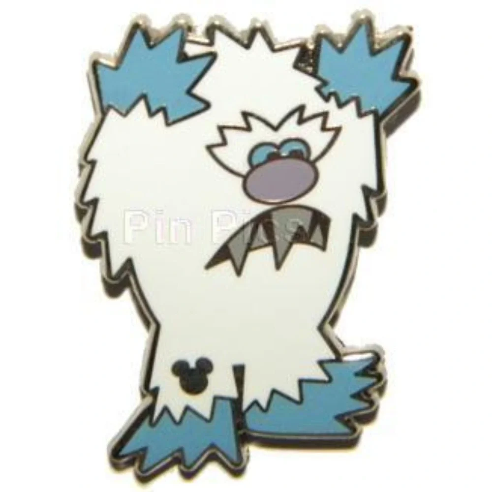 Disney Pin 82364 WDW 2011 Hidden Mickey Cute Yeti Expedition Everest‎ Scaring #